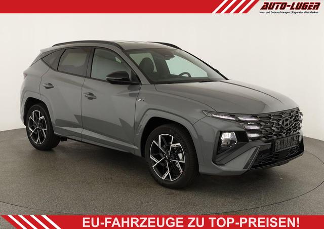 Hyundai TUCSON - 1.6 T-GDI DCT 4WD N-LINE, AHK, el. Klappe, Teilleder, Navi, Kamera, ACC