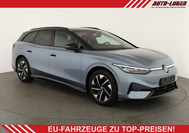 Volkswagen ID.7 - Tourer Pro Black, AHK, HuD, IQ.Light, IQ.Drive, AreaView, Side, Winter, 19-Zoll