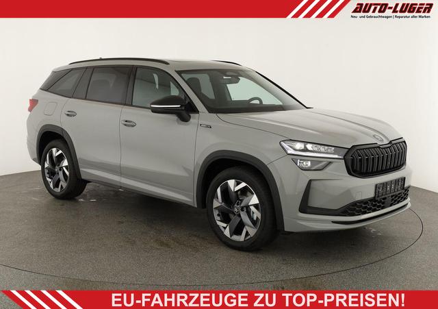 Skoda Kodiaq - 2.0 TDI 142 kW 4x4 Sportline DSG Sportline, Pano, AHK, Navi, Matrix, el. Klappe, Side, Winter, 19-Zoll, 4 J.-Garantie