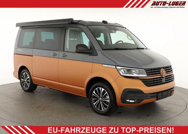 Volkswagen California 6.1 - Beach Tour Edition FWD T6.1 TDI DSG, AHK, LED, Kamera, Standheizung, 1. Hand