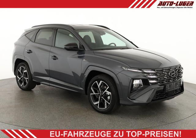 Hyundai TUCSON - 1.6 T-GDI DCT 4WD N-LINE, AHK, el. Klappe, Teilleder, Navi, Kamera, ACC
