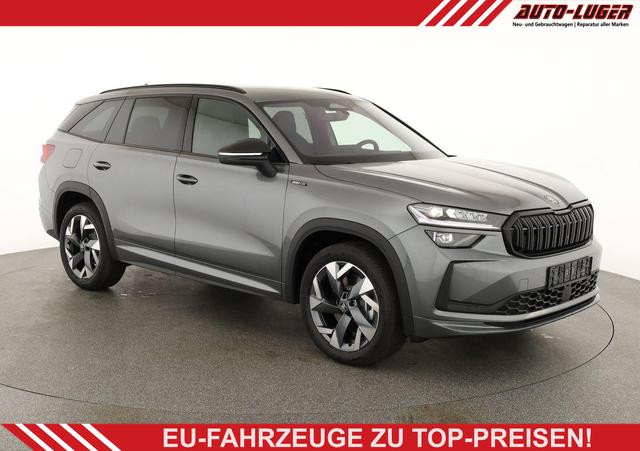 Skoda Kodiaq - 1.5 TSI mHEV 110 kW Sportline DSG Sportline, AHK, Navi, Matrix, el. Klappe, Side, Winter, 19-Zoll