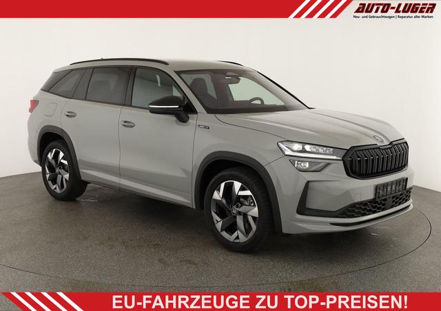 Skoda Kodiaq - 1.5 TSI mHEV 110 kW Sportline DSG Sportline, AHK, Navi, Matrix, el. Klappe, Side, Winter, 19-Zoll