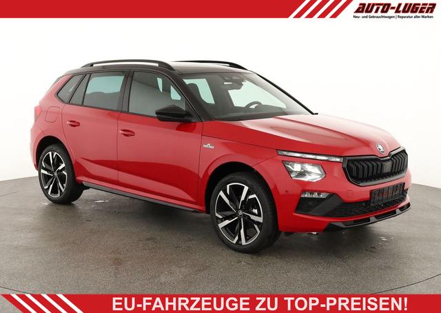 Skoda Kamiq - Monte Carlo 1.0 TSI DSG Carlo, Pano, AHK, Navi, Matrix, el.Klappe, 18-Zoll, 5 J.-Garantie