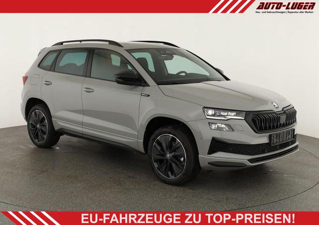 Skoda Karoq - Sportline 1.5 TSI DSG Sportline, Pano, AHK, Navi, CANTON, Matrix, AreaView, Side, Kamera, el. Klappe, FS-beheizbar, 5 J.-Garantie