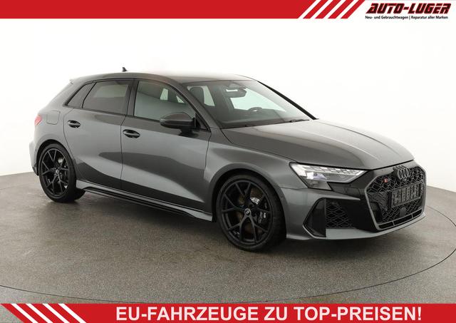 Audi RS3 - 2.5 294 kW TFSI quattro RS 3 Sportback quattro, SONOS, Navi, Kamera, Side, 5 J.-Garantie