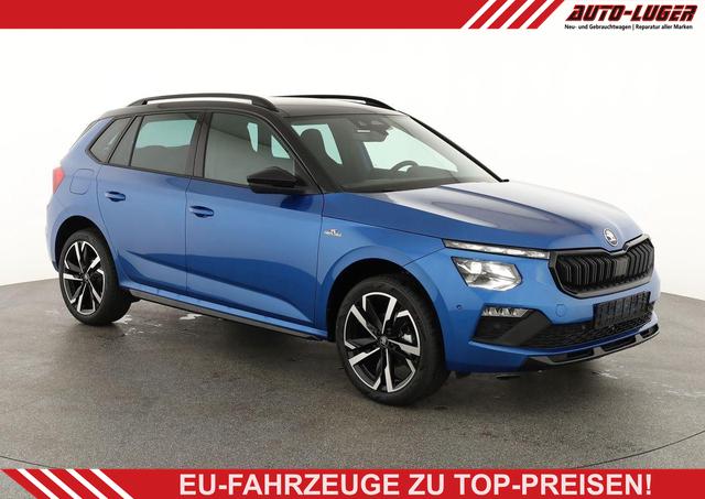 Skoda Kamiq - Monte Carlo 1.0 TSI DSG Carlo, Pano, AHK, Navi, Matrix, el.Klappe, 18-Zoll, 5 J.-Garantie