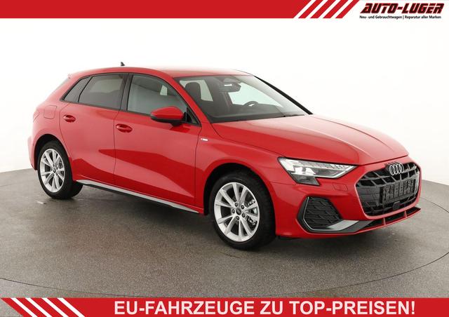 Audi A3 Sportback - TFSI 110 kW S line 35 S-tronic S-LINE, AHK, Matrix, Navi, el. Klappe, Kamera, Winter, 3 J.-Garantie
