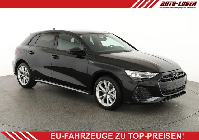 Audi A3 Sportback - TFSI 110 kW S line 35 S-tronic S-LINE, AHK, Matrix, Navi, el. Klappe, Kamera, Winter, 3 J.-Garantie