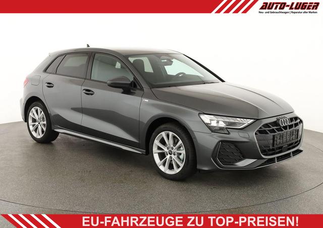 Audi A3 Sportback - TFSI 110 kW S line 35 S-tronic S-LINE, AHK, Matrix, Navi, el. Klappe, Kamera, Winter, 3 J.-Garantie