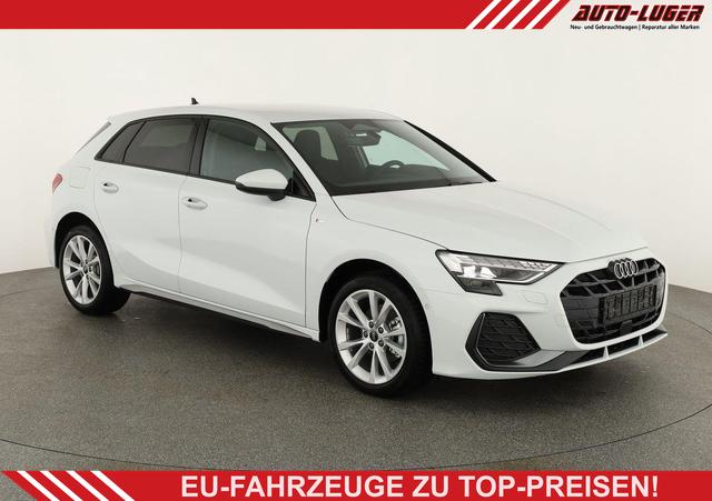 Audi A3 Sportback - TFSI 110 kW S line 35 S-tronic S-LINE, AHK, Matrix, Navi, el. Klappe, Kamera, Winter, 3 J.-Garantie