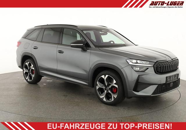Skoda Kodiaq - 2.0 TSI 195 kW 4x4 RS DSG RS, AHK, Navi, Matrix, Canton, Side, FS-beheizbar, el. Klappe, Kamera, 20-Zoll, 5 J.-Garantie