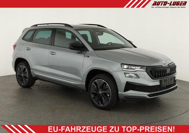Skoda Karoq - Sportline 1.5 TSI DSG Sportline, Navi, CANTON, Matrix, AreaView, Side, el. Klappe, FS-beheizbar, 5 J.-Garantie