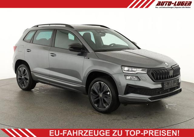 Skoda Karoq - Sportline 1.5 TSI DSG Sportline, AHK, Navi, CANTON, Matrix, AreaView, Side, Kamera, el. Klappe, FS-beheizbar, 5 J.-Garantie