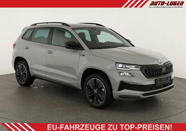 Skoda Karoq - Sportline 1.5 TSI DSG Sportline, AHK, Navi, CANTON, Matrix, AreaView, Side, Kamera, el. Klappe, FS-beheizbar, 5 J.-Garantie