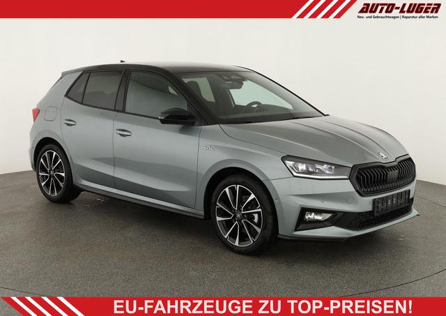 Skoda Fabia - Monte Carlo 1.5 TSI DSG Carlo, Ladeboden, LED, Kamera, App-Connect, 17-Zoll