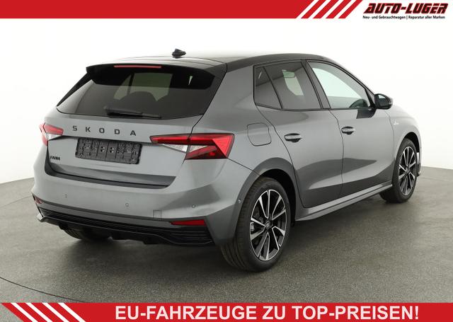 Skoda Fabia - Monte Carlo 1.5 TSI DSG Carlo, Ladeboden, LED, Kamera, App-Connect, 17-Zoll