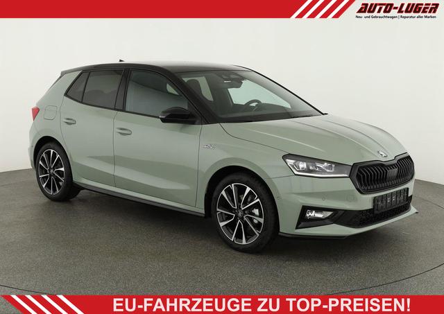 Skoda Fabia - Monte Carlo 1.5 TSI DSG Carlo, Ladeboden, LED, Kamera, App-Connect, 17-Zoll