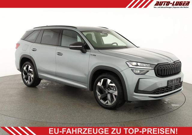 Skoda Kodiaq - 2.0 TDI 142 kW 4x4 Sportline DSG Sportline, AHK, Navi, Matrix, Canton, Side, FS-beheizbar, el-Klappe, Kamera, 19-Zoll, 5 J.-Garantie