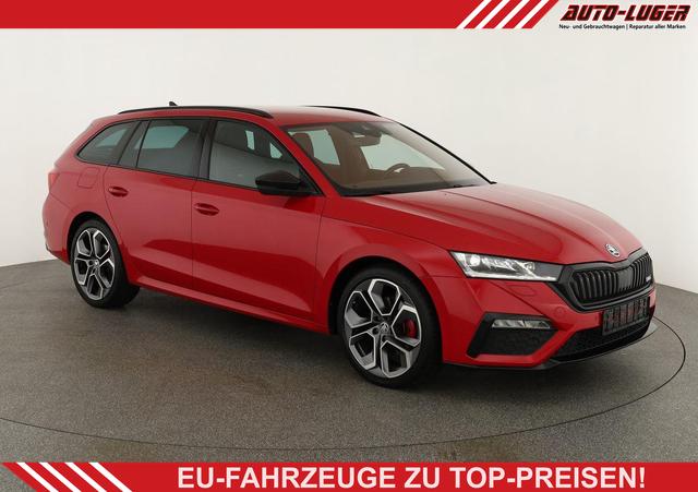 Skoda Octavia Combi - RS Plus 4x4 TDI DSG, AHK, HuD, Matrix, Side, 19-Zoll