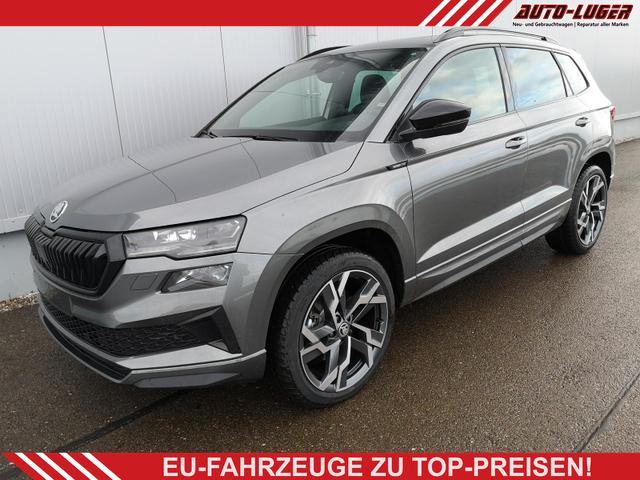 Skoda Karoq - Sportline 2.0TDI DSG 4x4 AHK Matrix Pano Sound Leder 19 Zoll