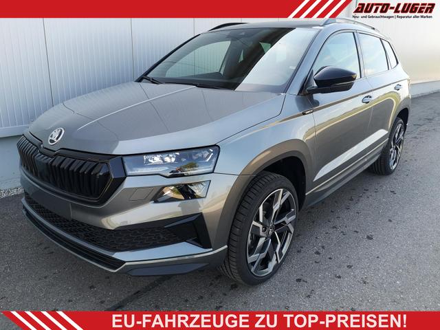 Skoda Karoq - Sportline 2.0TDI DSG AHK Matrix Pano Sound Leder 19 Zoll