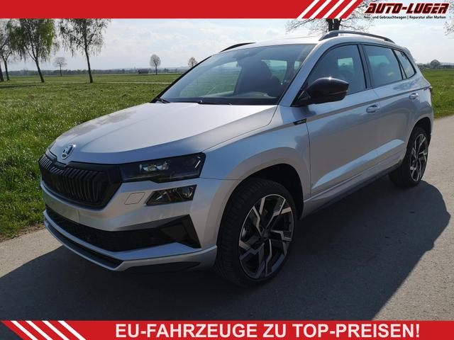 Skoda Karoq - Sportline 2.0TDI DSG AHK Matrix Pano Sound Leder 19 Zoll