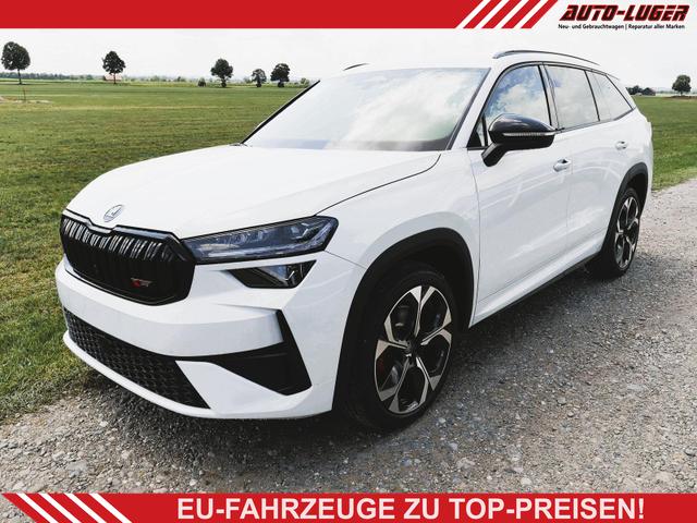 Skoda Kodiaq - 2.0 TSI 195 kW 4x4 RS DSG Standh. Leder 360 AHK 7 Sitzer Pano Head GV5