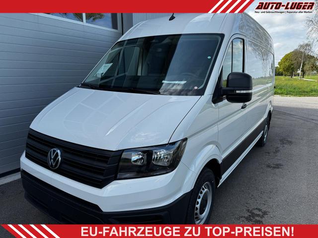 Volkswagen Crafter Kastenwagen - Kasten 35 mittellang Hochdach FWD 2.0 TDI L3H3 AHK Kamera 270 Grad App PDC GRA Scheiben