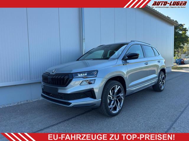 Skoda Karoq - Sportline 2.0TDI DSG 4x4 AHK Matrix Leder 19 Zoll