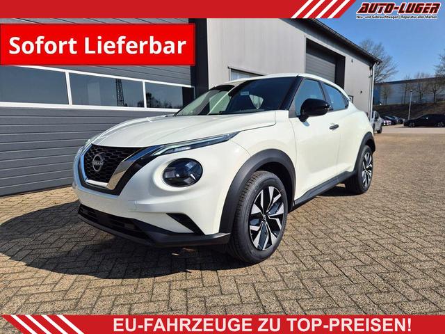 Nissan Juke - 1.0 DIG-T 114PS Acenta Klimaautomatik Sitzheizung R&uuml;ckf.Kamera Bluetooth Touchscreen wireless Apple CarPlay Android Auto