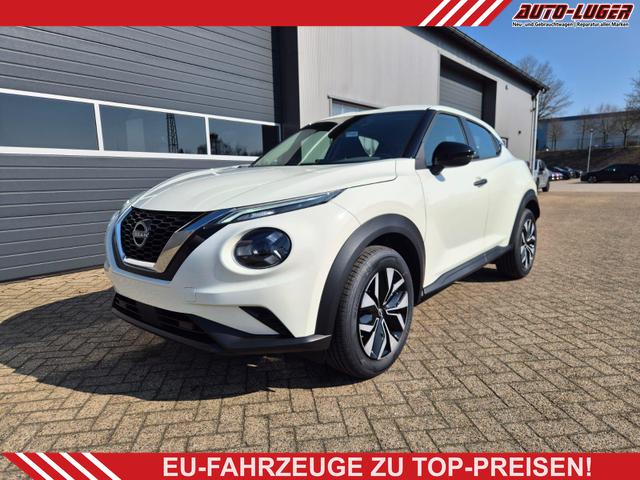 Nissan Juke - 1.0 DIG-T 114PS Acenta Klimaautomatik Sitzheizung R&uuml;ckf.Kamera Bluetooth Touchscreen wireless Apple CarPlay Android Auto