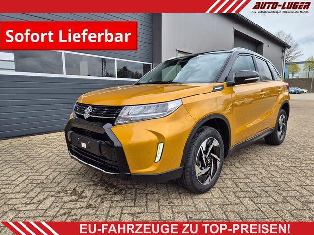 Suzuki Vitara - Comfort+ 110PS Automatik MHEV 1.4 Boosterjet Teilleder Navi Klimaautomatik Sitzheizung ACC PDC v+h R&uuml;ckf.Kamera Suzuki-Radio Apple CarPlay Android Auto Touchscreen 2xKeyless 17-LM