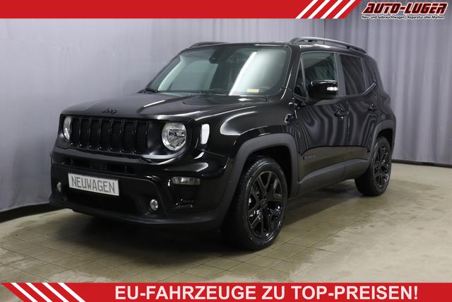 Jeep Renegade - Limited 1.5 T4 DCT7 e-Hybrid 96kW, Design-Paket Black, Leder-Paket, Funktions-Paket, Winter-Paket, 8.4"-Navigationssystem, Rückfahrkamera, Nebelscheinwerfer, 18"-Leichtmetallfelgen, uvm.