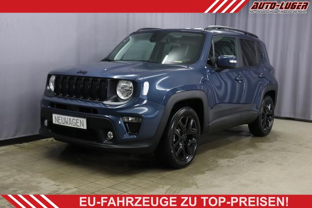 Jeep Renegade - Limited 1.5 T4 DCT7 e-Hybrid 96kW, Design-Paket Black, Leder-Paket, Funktions-Paket, Winter-Paket, 8.4"-Navigationssystem, Rückfahrkamera, Nebelscheinwerfer, 18"-Leichtmetallfelgen, uvm.