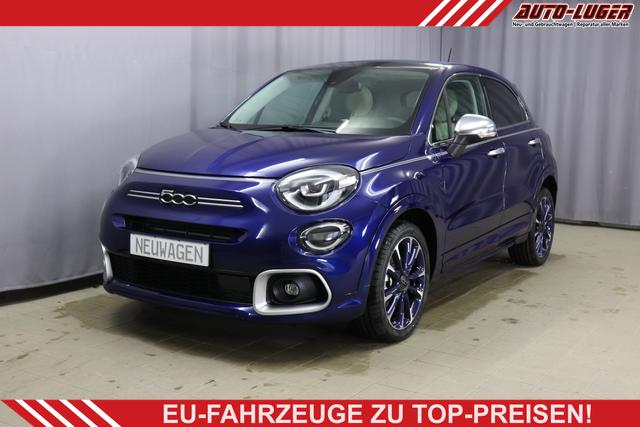 Fiat 500X - YACHT CLUB CAPRI 1.5 GSE 96kW (130PS) DCT, Verdeck BLAU, X-Tech Paket, Navigationssystem mit 7" Touchscreen, 18"-Leichtmetallfelgen Finish LED-Scheinwerfer uvm.