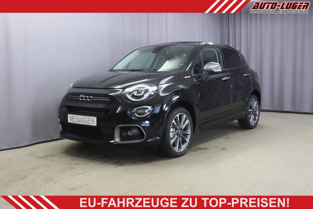 Fiat 500X - DOLCEVITA SPORT 1.5 GSE 96kW Hybrid, Faltdach, Klimaautomatik, Leder-Alcantara Lenkrad, 7"-Navigationssystem, AppleCarPlay&Android Auto, Fernlichtassistent, Rückfahrkamera, Voll-LED-Scheinwerfer-, LED-Nebelscheinwerfer, 18"-Leichtmetallfelgen, uvm.