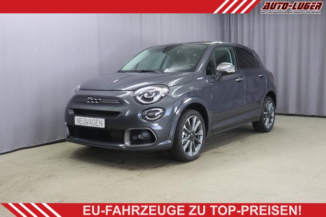 Fiat 500X - Sport 1.5 GSE 96kW Hybrid, Klimaautomatik, Leder-Alcantara Lenkrad, 7"-Navigationssystem, AppleCarPlay&Android Auto, Fernlichtassistent, Rückfahrkamera, Voll-LED-Scheinwerfer-, LED-Nebelscheinwerfer, 18"-Leichtmetallfelgen, uvm.