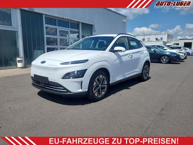 Hyundai KONA - Select Elektro 150 kW (204 PS) Effizienz-Paket Klimaautomatik, Radio mit DAB, Apple CarPlay, Android Auto, Bluetooth Freisprecheinrichtung, Rückfahrkamera, Lenkradheizung, Sitzheizung, Lichtsensor, 17" Leichtmetallfelgen, uvm.