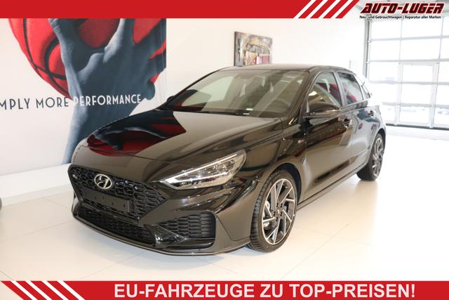 Hyundai i30 - N Line 1.5 TGDi 117 kW (160 PS) Navigationssystem, DAB, Bluetooth, Android Auto, Apple CarPlay, 2-Zonen-Klimaautomatik, Rückfahrkamera, Sitzheizung, Lenkradheizung, 18" Leichtmetallfelgen, uvm.