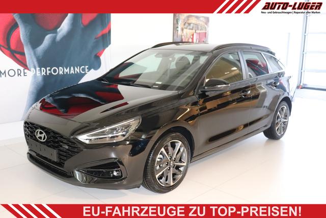 Hyundai i30 - GO+ 1.0 TGDi DCT 73 kW (100 PS) Navigationssystem, Radio, DAB, Android Auto, Apple CarPlay, 2-Zonen-Klimaautomatik, Lenkradheizung, Sitzheizung, Induktionsladen des Smartphones, 17" Leichtmetallfelgen, uvm.