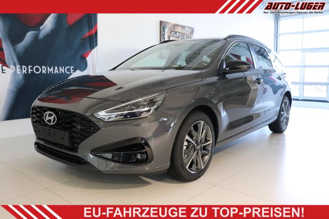 Hyundai i30 - GO+ 1.0 TGDi DCT 73 kW (100 PS) Navigationssystem, Radio, DAB, Android Auto, Apple CarPlay, 2-Zonen-Klimaautomatik, Lenkradheizung, Sitzheizung, Induktionsladen des Smartphones, 17" Leichtmetallfelgen, uvm.