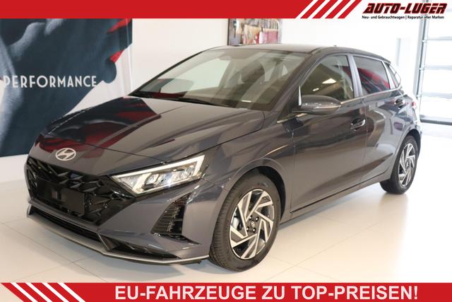 Hyundai i20 - GO+ 1.2 MPI 58 kW (79 PS) Navigationssystem, Klimaautomatik, Rückfahrkamera, DAB, Apple CarPlay, Android Auto, Sitzheizung, Lenkradheizung, Spurassistent, Tempolimit-Assistent, 16"-Leichtmetallfelgen, Virtual Cockpit, uvm.