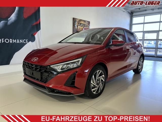 Hyundai i20 - GO+ 1.0 T-GDI 74 kW (101 PS) Navigationssystem, Klimaautomatik, Rückfahrkamera, DAB, Apple CarPlay, Android Auto, Sitzheizung, Lenkradheizung, Spurassistent, Tempolimit-Assistent, 16"-Leichtmetallfelgen, Virtual Cockpit, uvm.