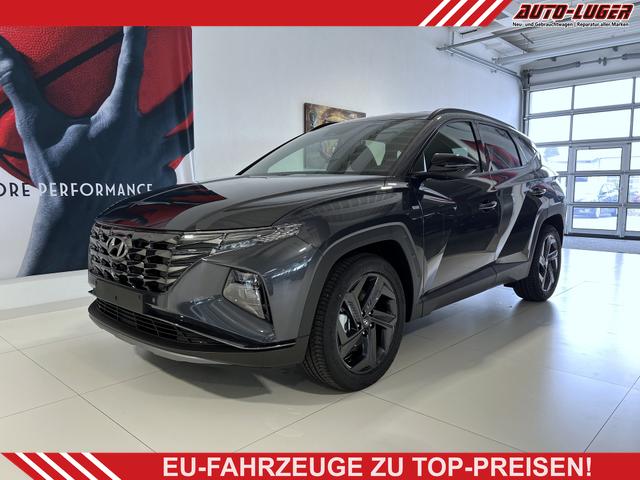 Hyundai TUCSON - Trend Line Plus 1.6 CRDi 4WD 48V 100 kW (136 PS) Lenkradheizung, Sitzheizung, 2-Zonen Klimaautomatik, Regensensor, Lichtsensor, Navigationssystem, Apple CarPlay, Android Auto, Rückfahrkamera, 19 Zoll Leichtmetallfelgen, uvm.