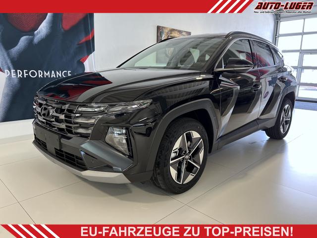 Hyundai TUCSON - GO+ 1.6 T-GDI Hybrid 4WD AT 158 kW / 215 PS 2-Zonen-Klimaautomatik, Android Auto, Apple CarPlay, Voll-LED Scheinwerfer, Keyless Go, Navigationssystem, Virtual Cockpit, 18 Zoll Leichtmetallfelgen, uvm.