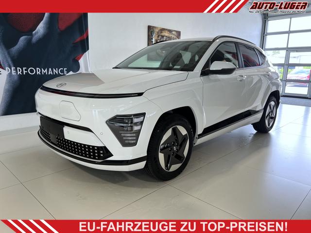 Hyundai KONA - GO 65,4 kWh 160 kW (218 PS) Sitzheizung, Lenkradheizung, Navigationssystem, Apple CarPlay, Android Auto, 2-Zonen-Klimaautomatik, Verkehrszeichenerkennung, ACC, Virtual Cockpit, LED-Scheinwerfer, 17" Leichtmetallfelgen, uvm.