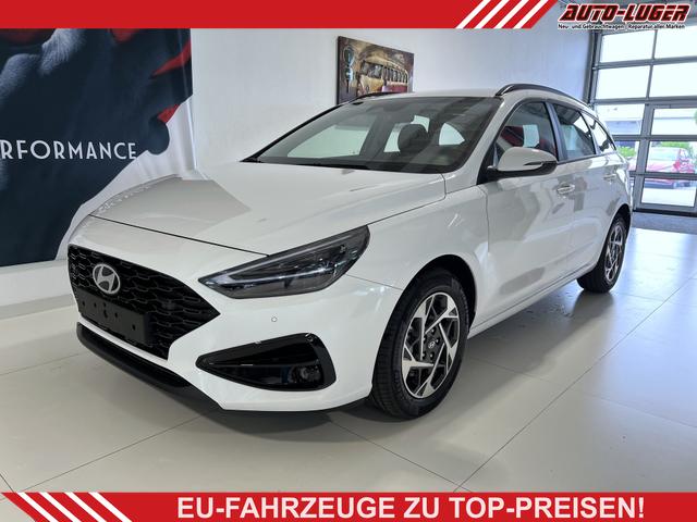 Hyundai i30 - GO 1.0 T-GDi 73 kW (100 PS) Klimaanlage, Sitzheizung, Lenkradheizung, Navigationssystem, DAB, Apple CarPlay, Android Auto, Bluetooth, Freisprecheinrichtung, USB-Anschluss, Digitales Cockpit, LED-Abblendlicht, Dachreling, 16 Zoll Leichtmetallfelgen, uvm.