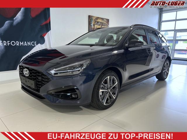 Hyundai i30 - GO+ 1.0 T-GDi 73 kW (100 PS) 2-Zonen-Klimaautomatik, Lenkradheizung, Sitzheizung, Navigationssystem, DAB, Apple CarPlay, Android Auto, LED-Abblendlicht, Lichtsensor, Einparkhilfe vorne und hinten, Rückfahrkamera, 17 Zoll Leichtmetallfelgen, uvm.