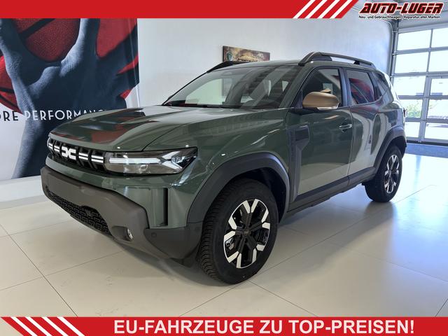 Dacia Duster - Extreme 4x4 96 kW (131 PS) Klimaautomatik, Lenkradheizung, Sitzheizung, Radio, DAB, Android Auto, Apple CarPlay, Tempomat, Tempolimitassistent, Fahrersitz höhenverstellbar, Volldigitales Kombiinstrument, 17 Zoll Leichtmetallfelgen, uvm.